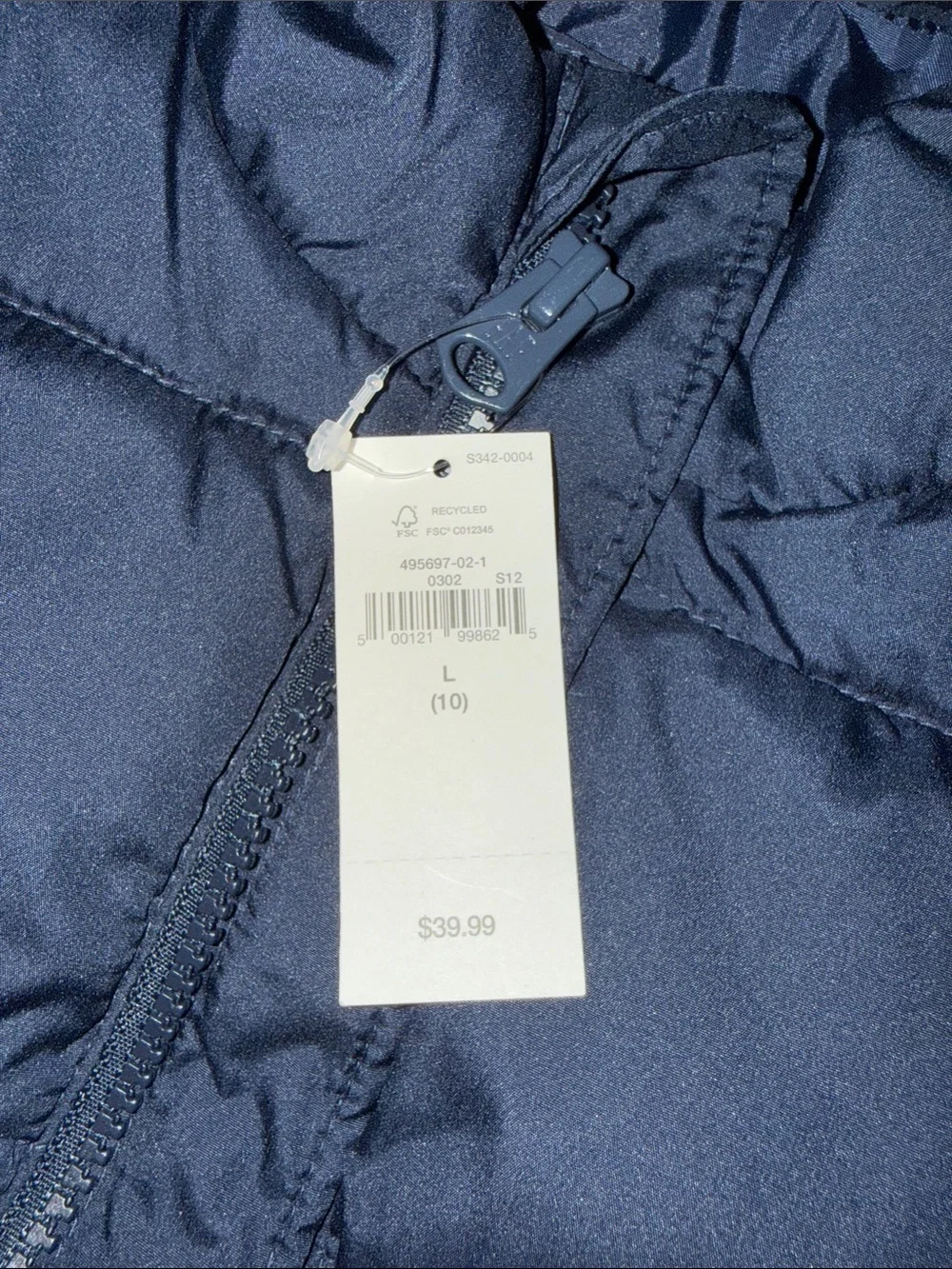 GAP insulated quilted